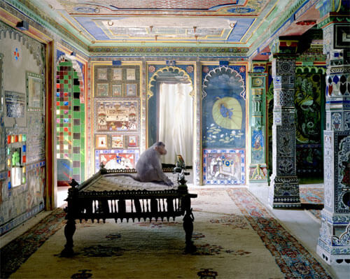 The Private Audience, Aam Khas, Juna Mahal, Dungarpur<p>© Karen Knorr</p>