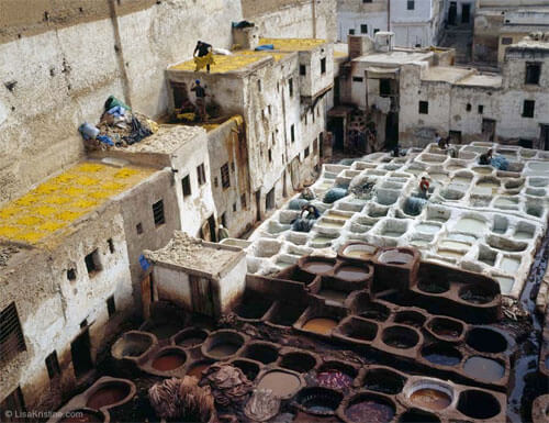 Tannery, Fes<p>© Lisa Kristine</p>