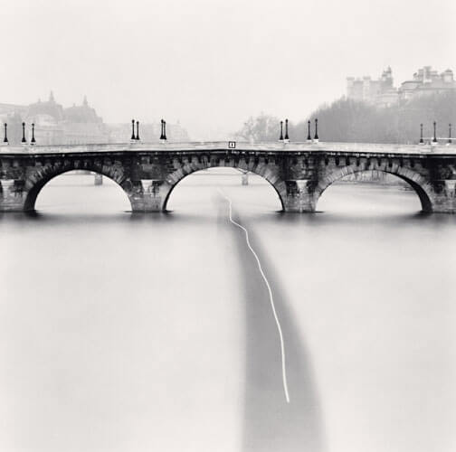 Passing Barge, Paris, France (1988)<p>Courtesy Supervision / © Michael Kenna</p>