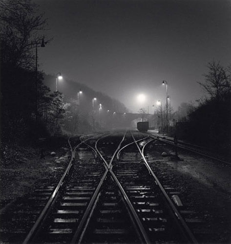 Branik Station, Prague, Czechoslovakia, 1992<p>Courtesy Supervision / © Michael Kenna</p>