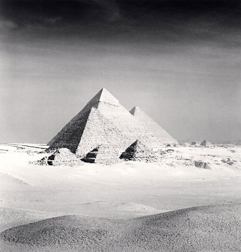 Giza Pyramids, Study 6, Cairo, Egypt, 2009<p>Courtesy Supervision / © Michael Kenna</p>