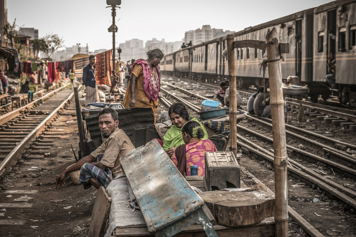 Dhaka Railway Slum 4<p>© Radana Kuchařová</p>