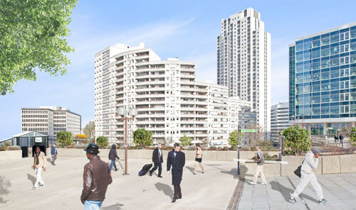 Carpeaux Square, Paris, France, 2012<p>© Alban Lécuyer</p>