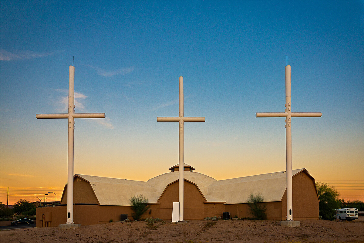  Fauxliage - The Middle Cross, Mesa, AZ<p>© Annette LeMay Burke</p>