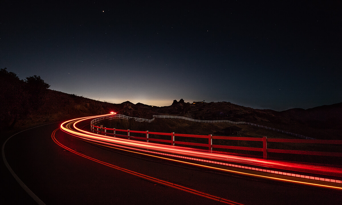 Mulholland Highway, California 2, 2020<p>© Charlie Lieberman</p>