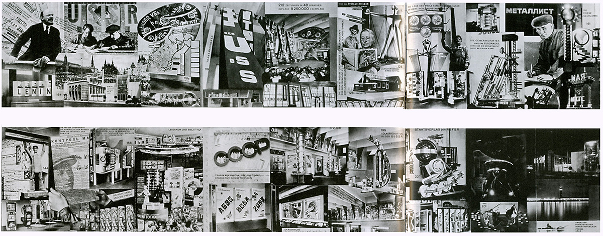 El Lissitzky 1928 photomontage foldout for the 1928 Press Expo in Cologne<p>© El Lissitzky</p>
