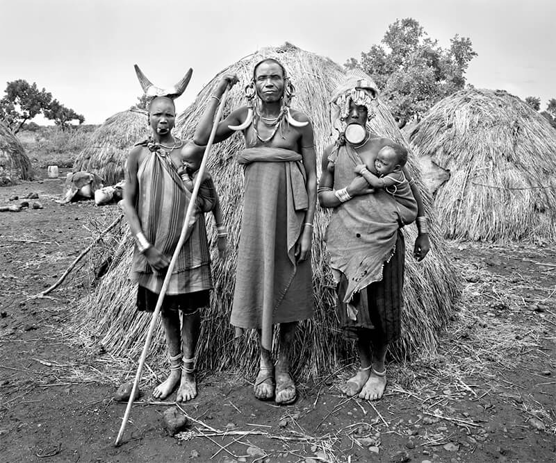 Ethiopia South #15, Mursi, 2012<p>Courtesy Galerie VU / © Elaine Ling</p>