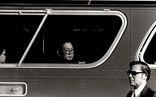 Rush Hour, Bus, San Francisco 1974<p>© Ernie Luppi</p>