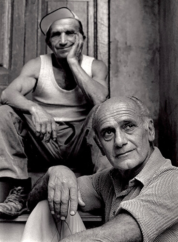 My Dad and his Cousin, Licciana Nardi, Italy 1981<p>© Ernie Luppi</p>