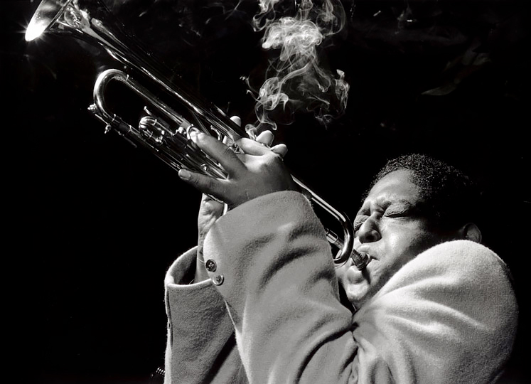 Fats Navarro, Royal Roost, 1948<p>© Herman Leonard</p>