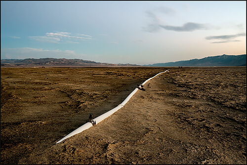 LADWP Irrigation Pipe, Owens Lake, CA, 2013<p>© Jennifer Little</p>