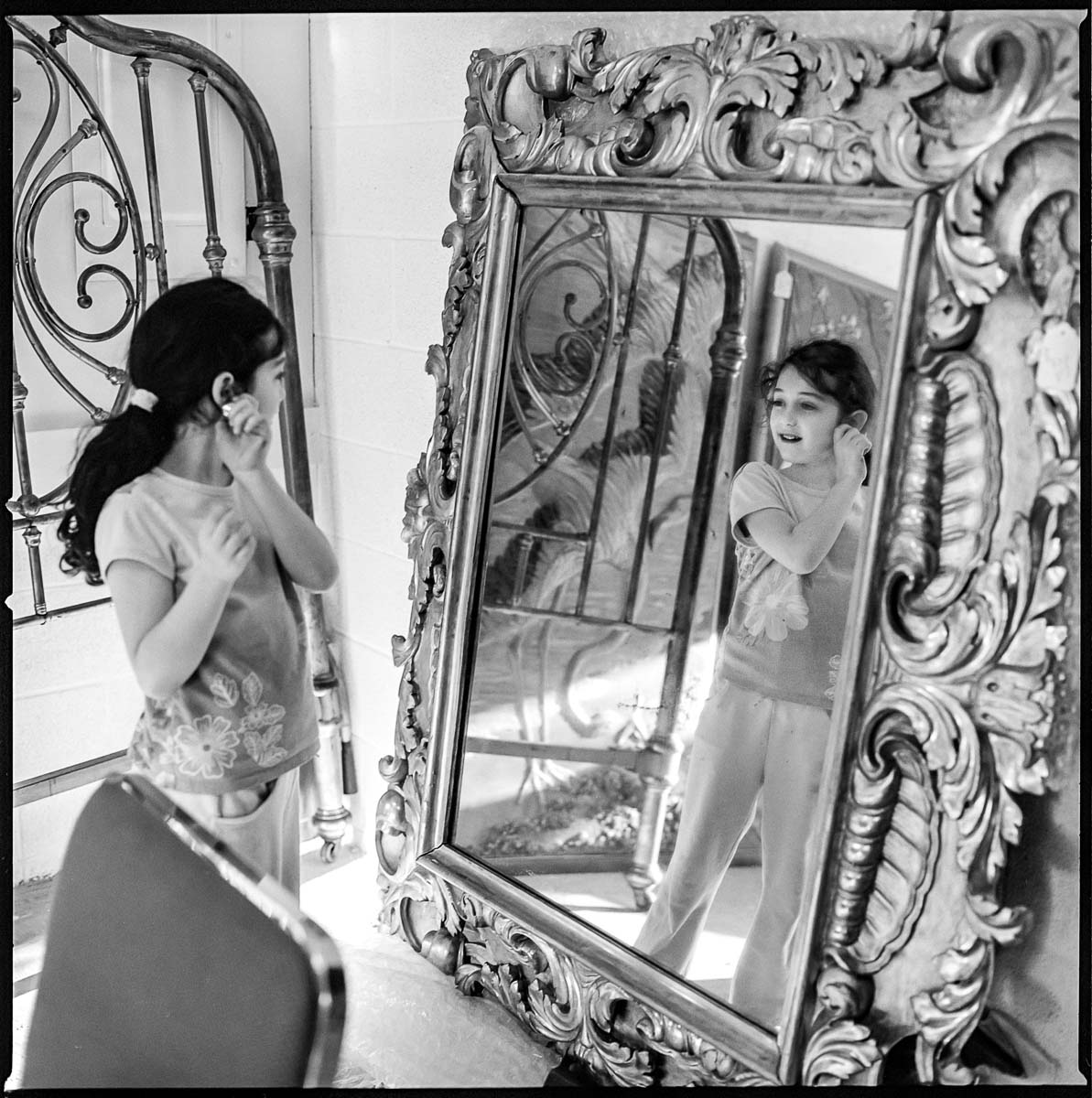 Gilded Mirror<p>© Prescott Lassman</p>