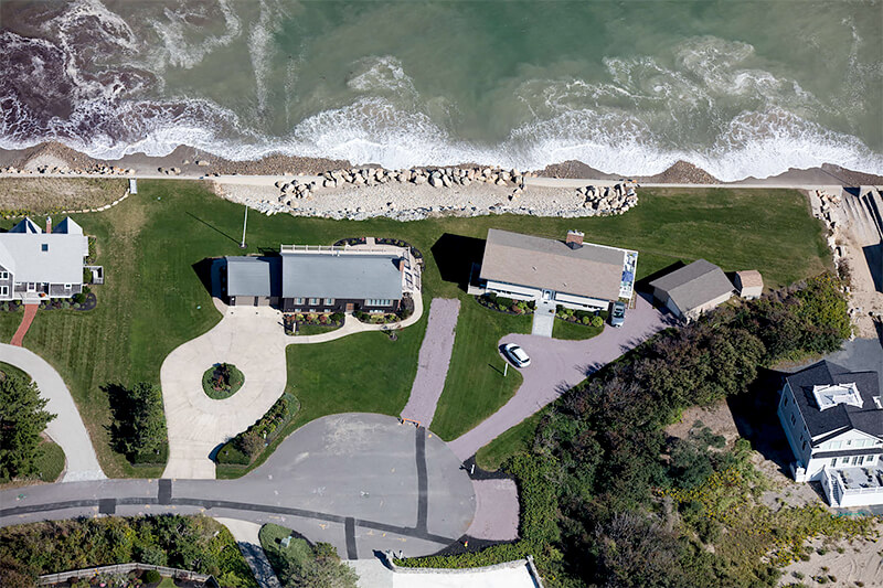 Stone Defense, Duxbury, Massachusetts 2018<p>© Alex MacLean</p>