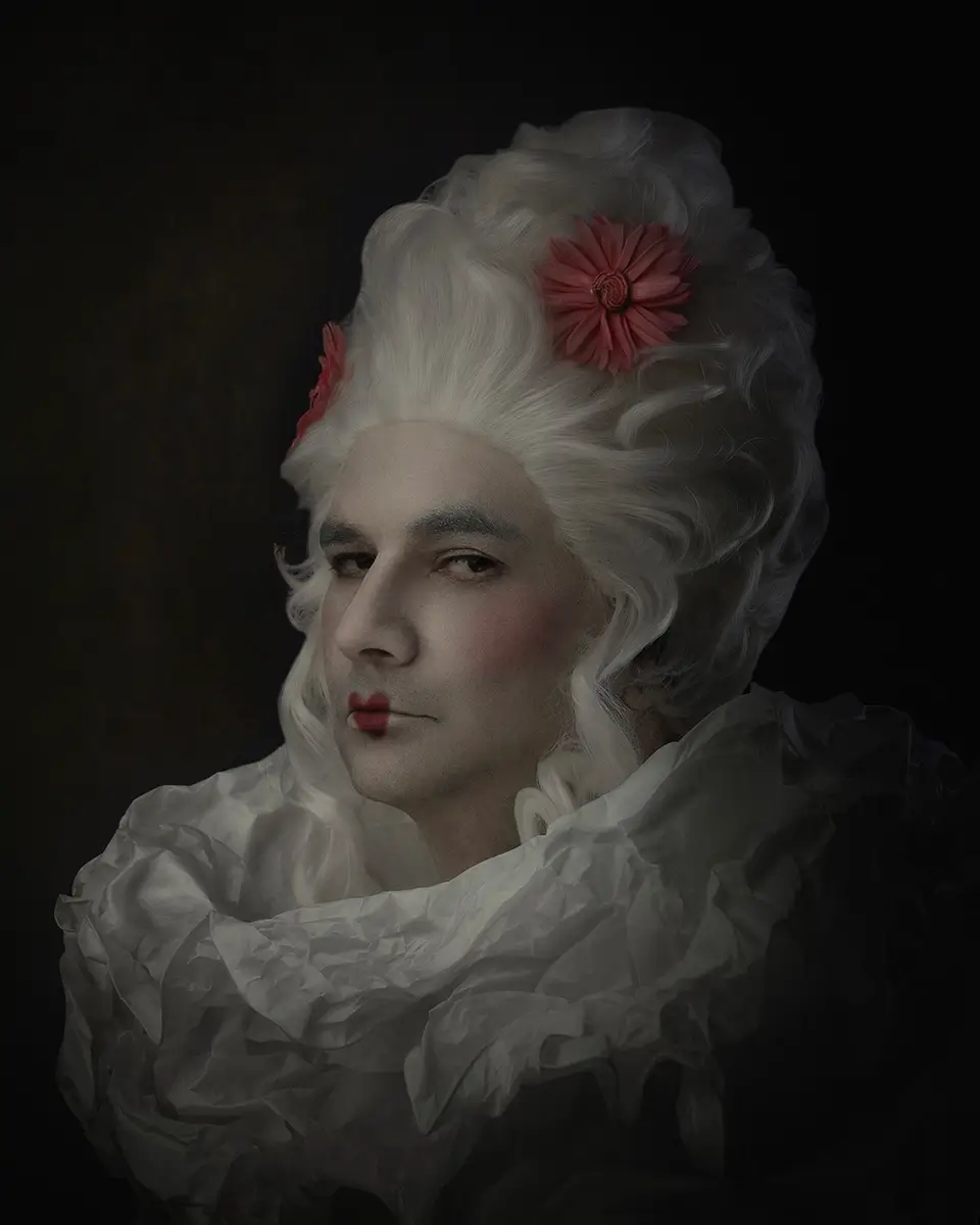 Portrait with gerberas<p>© Anna Matysiak</p>