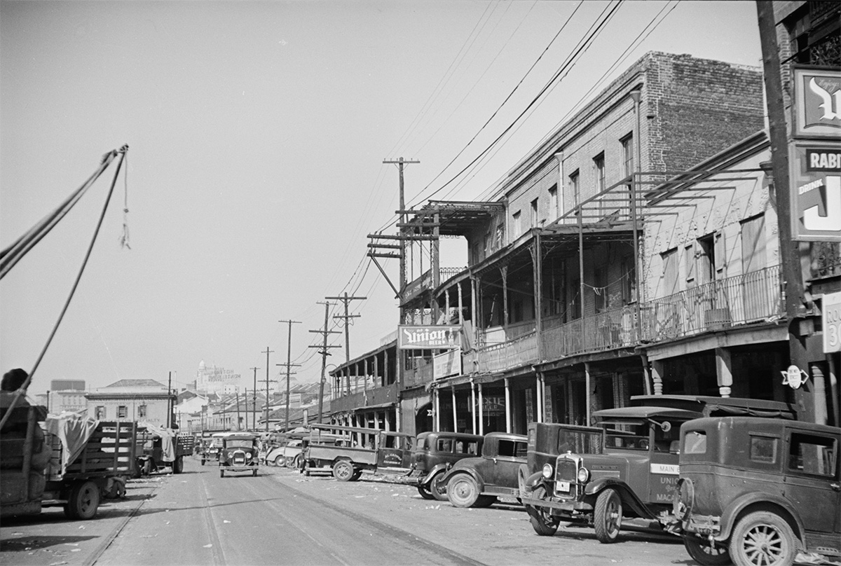 Marketplace at New Orleans, Louisiana, June 1936 - Library of Congress<p>© Carl Mydans</p>