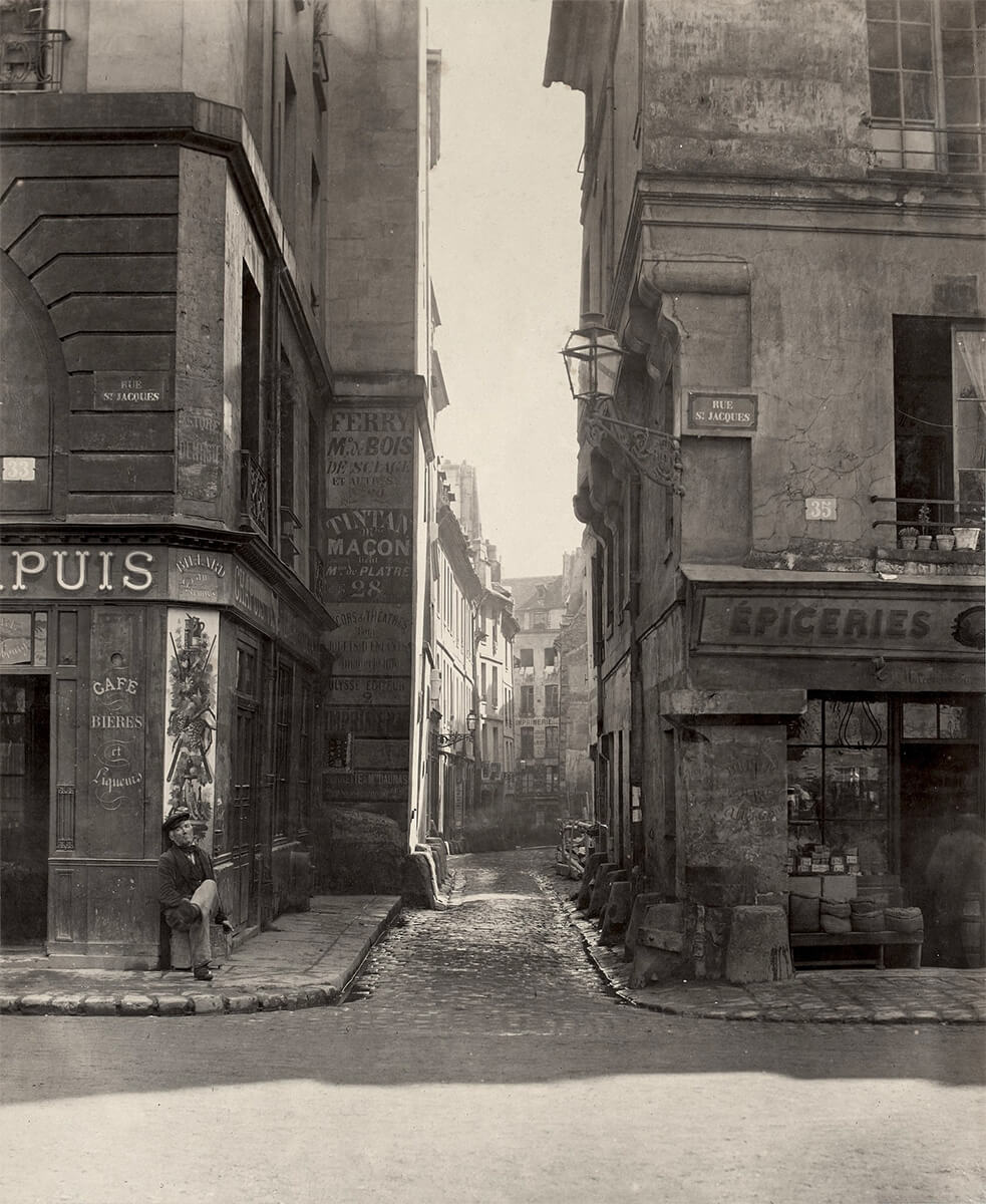 Rue du Plâtre, Paris, France, circa 1853–70 - Gift; Government of France; 1880<p>© Charles Marville</p>
