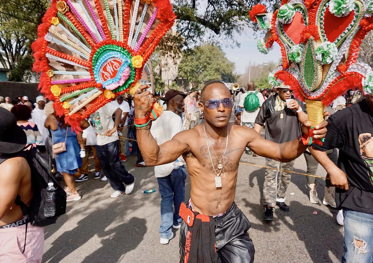 Treme Sidewalk Steppers Second Line, New Orleans, 2018<p>© Charles Muir Lovell</p>