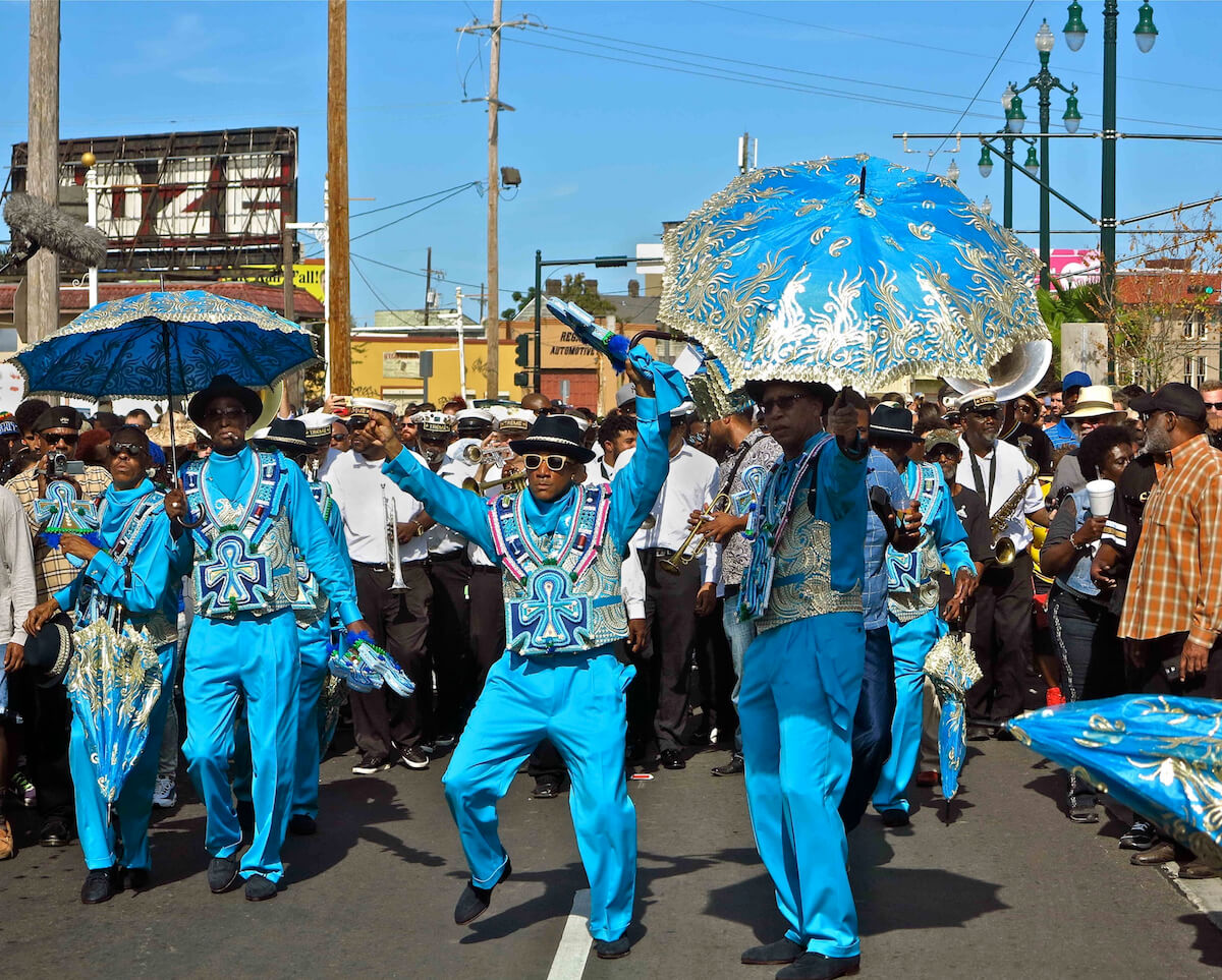 Black Men of Labor Second Line, New Orleans , 2016<p>© Charles Muir Lovell</p>