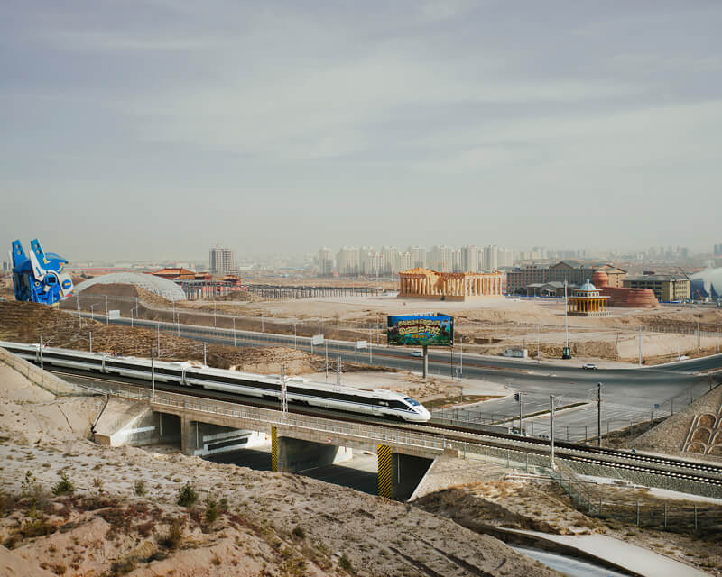 A New Silk Road: Lanzhou New Area, China, Gansu Province. December 2017<p>© Davide Monteleone</p>