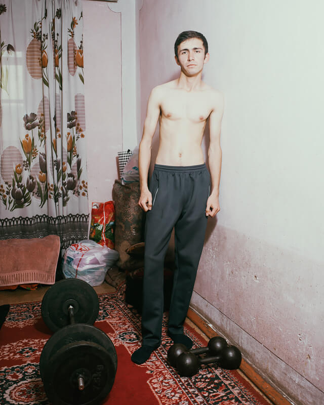 Tajikistan GDP: Dushanbe, Tajikistan, 2016. Faridun Rahmonqulov (22)<p>© Davide Monteleone</p>