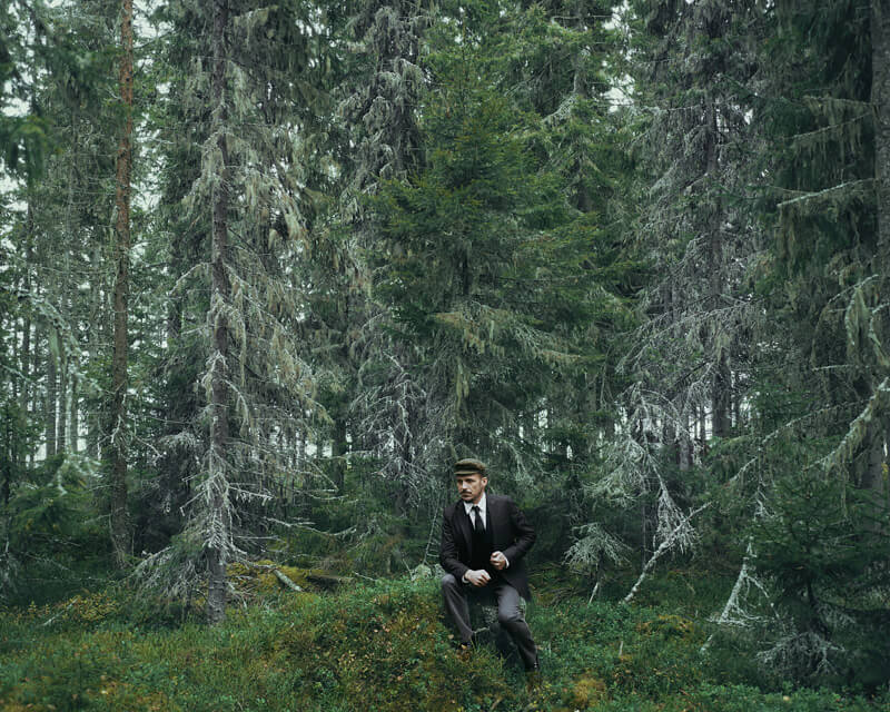 The April Thesis: Forest surrounding the railway around Umea, Sweden 2016<p>© Davide Monteleone</p>