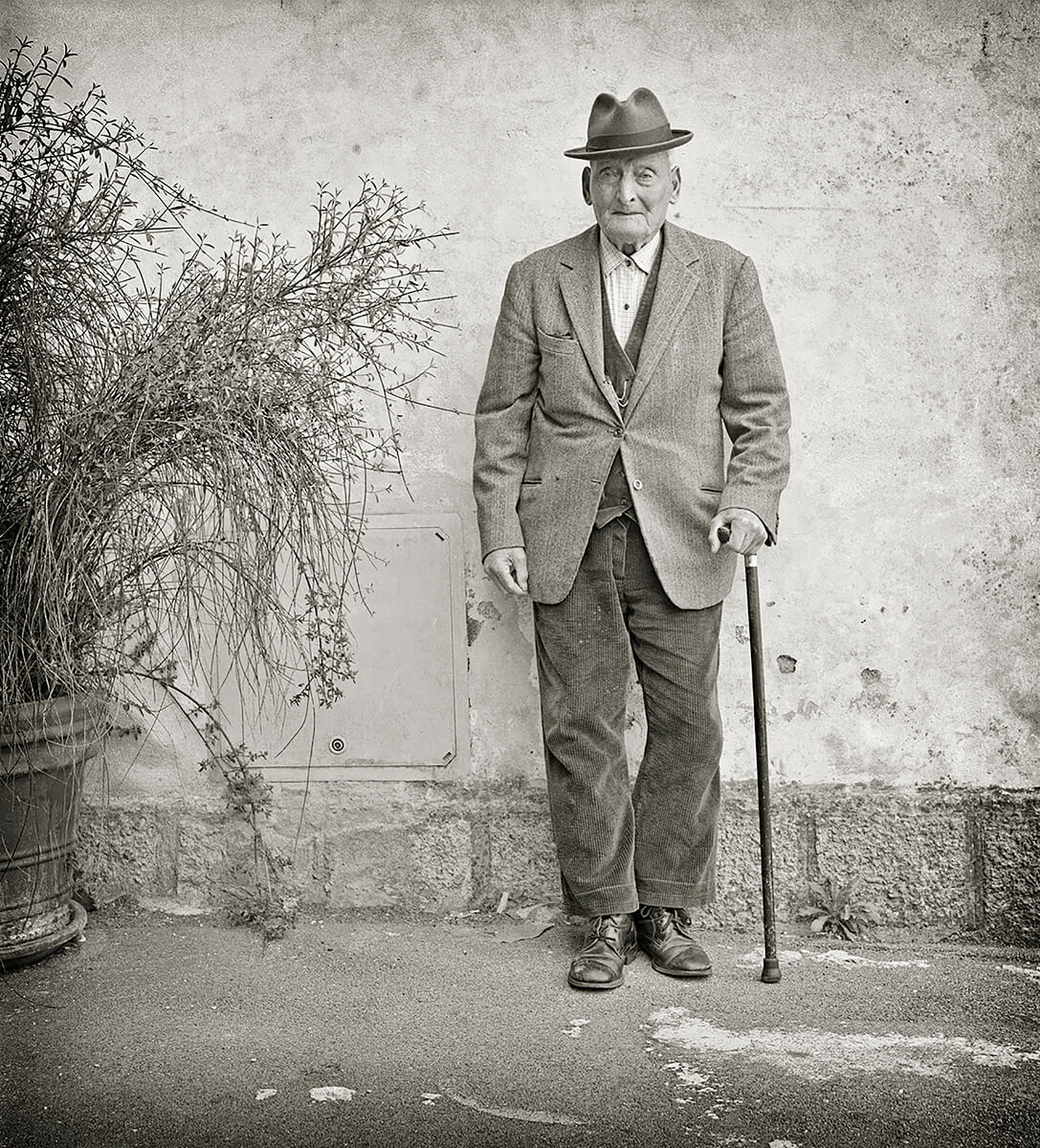 Oldest man in the village Monticiano, Italy<p>© Jack Montgomery</p>