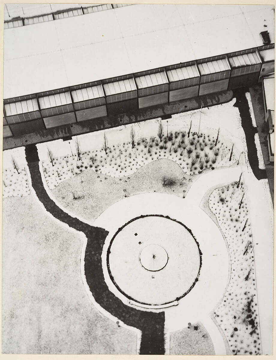 From the Radio Tower, Berlin, 1928, printed ca. 1940 - Gilman Collection, Purchase, Gift of Ford Motor Company and John C. Waddell, by exchange, 2005 <p>© László Moholy-Nagy</p>