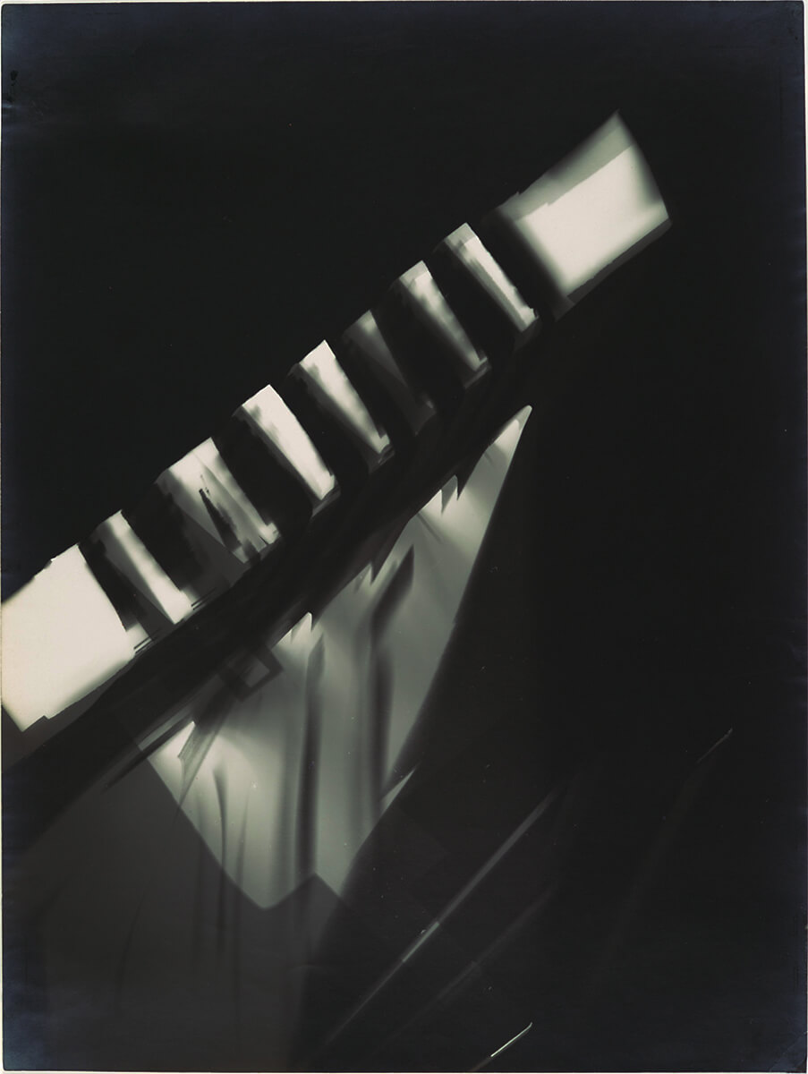 Photogram, between 1925 and 1928 - Ford Motor Company Collection, Gift of Ford Motor Company and John C. Waddell, 1987 (Metropolitan Museum of Art)<p>© László Moholy-Nagy</p>
