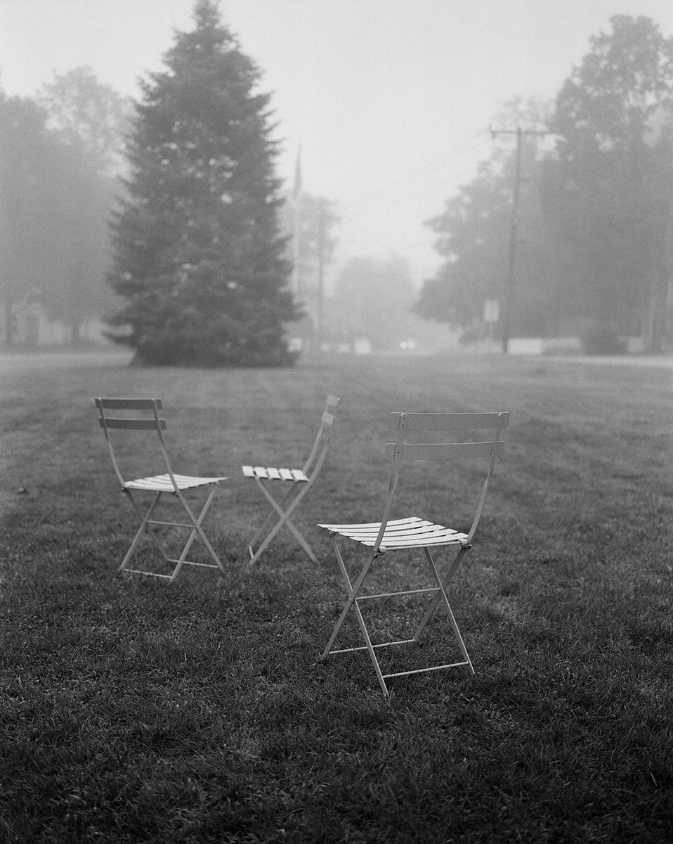 Chairs on the early morning, Berkshires<p>© Marjolein Martinot</p>