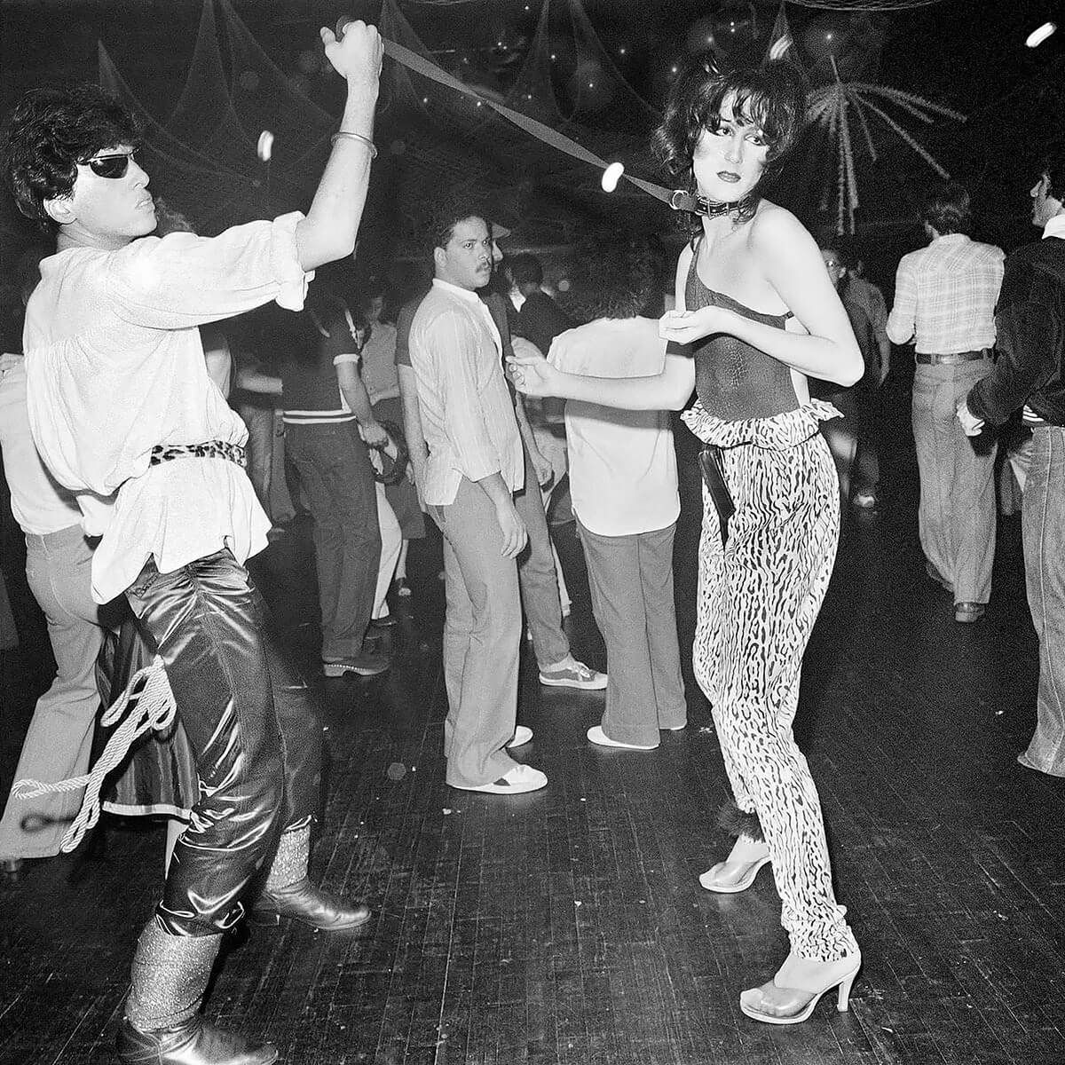 Jungle Party, Paradise Garage, NY, NY, April 1978<p>© Meryl Meisler</p>