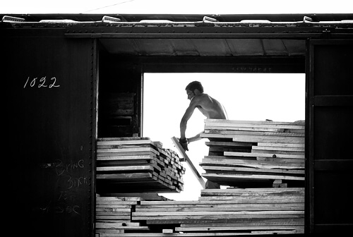 Lumber Loading<p>© Michael Philip Manheim</p>