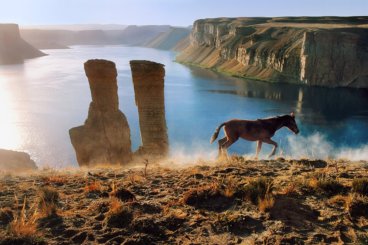 Band-i-Amir, Afghanistan, 2002<p>Courtesy Magnum Photos / © Steve McCurry</p>