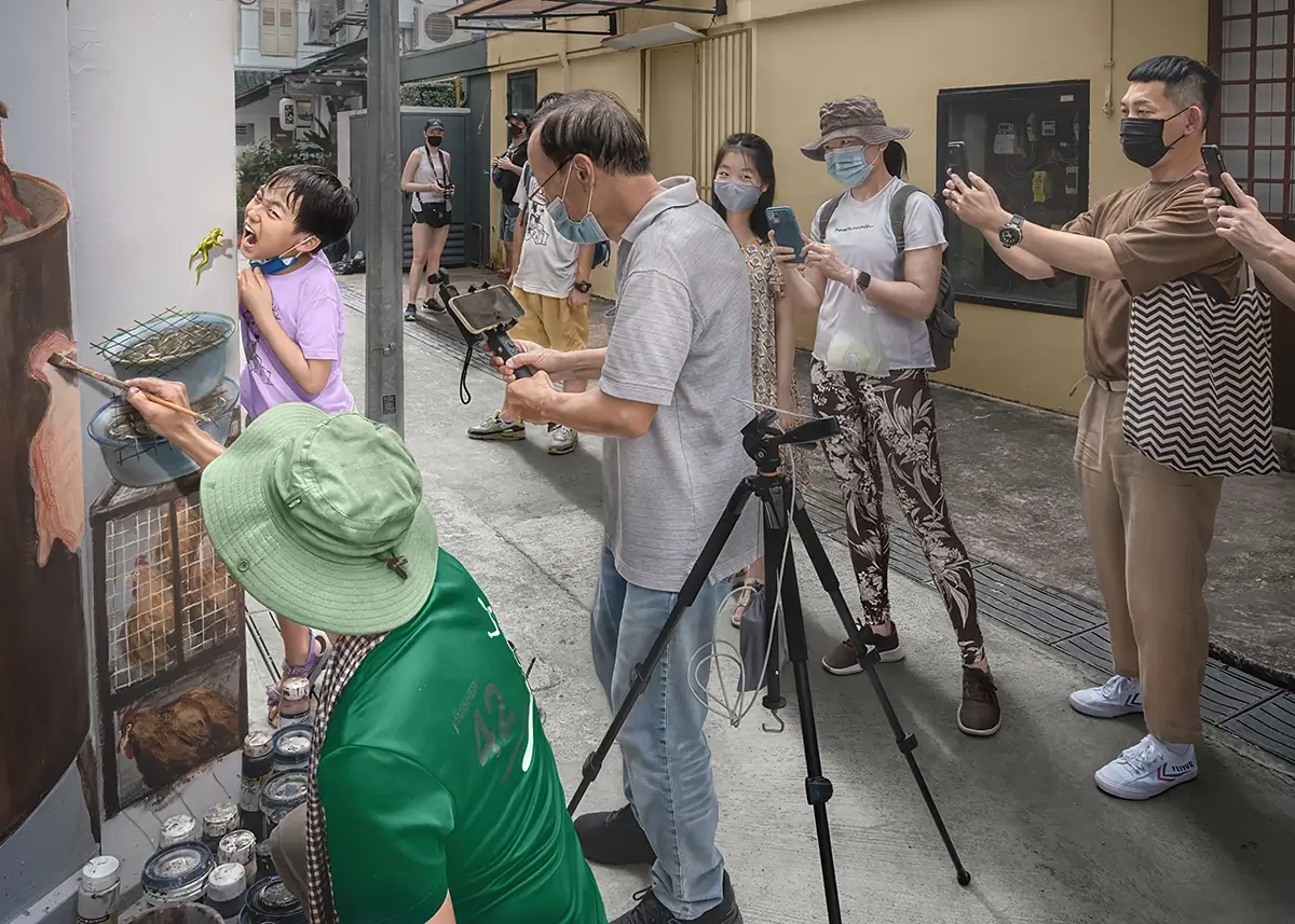 The Prince Who Got Fooled by a Frog: A frog leapt from a painted basin, and the Prince gasped. No one else believed it was real, but he did.<p>© Kantaya New</p>