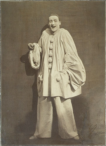 Pierrot Laughing, 1855<p>©  Nadar</p>