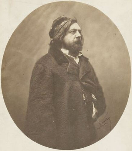Théophile Gautier  1855<p>©  Nadar</p>