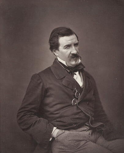 Champfleury  c. 1860<p>©  Nadar</p>