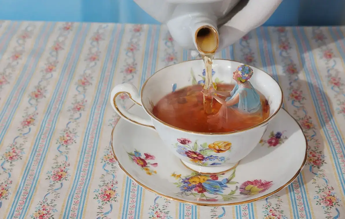 Hostess and Guest<p>&copy; Nina Nelson</p>