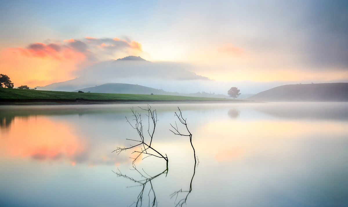 Sunrise in Suoi Vang Lake<p>© Tuan Nguyen Tan</p>