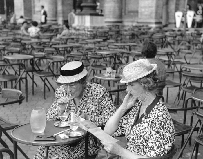 Two American Tourists, Rome, Italy, 1951 used with special permission of the Ruth Orkin Photo Archive<p>© Ruth Orkin</p>