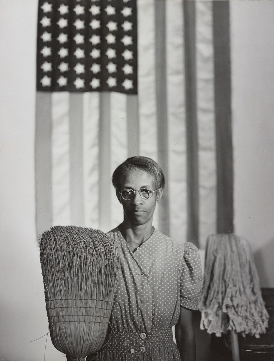 Washington, D.C. Government charwoman 1942<p>© Gordon Parks</p>