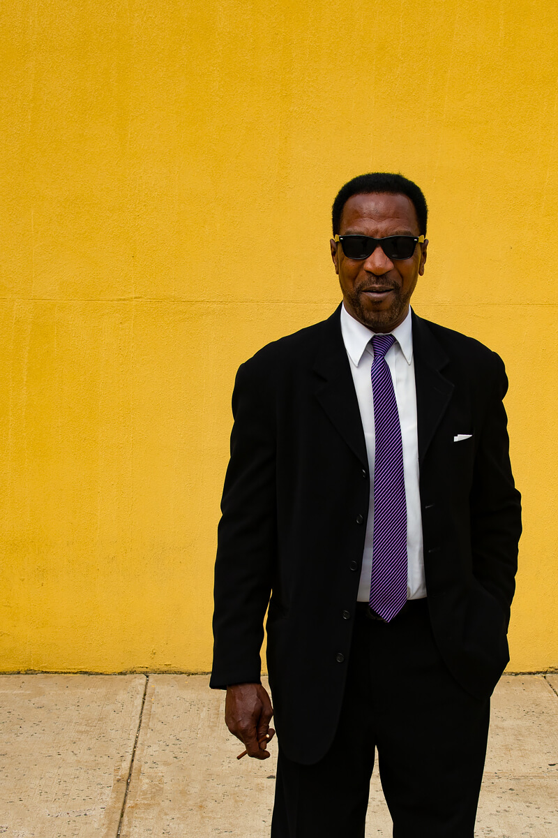 Man With Pocket Square, The Bronx 2019<p>© James Peaslee</p>