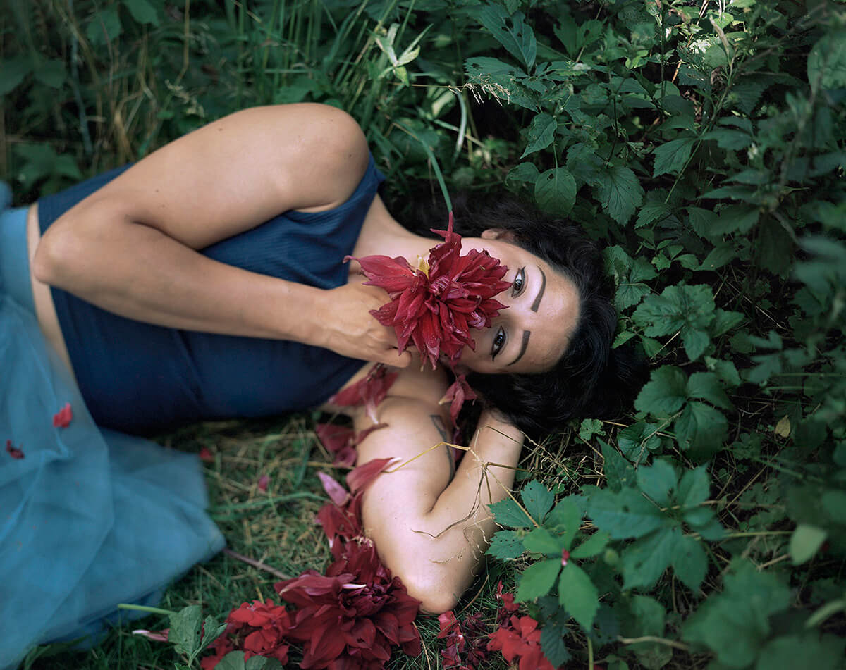 Nina, Red Dahlias<p>© Lydia Panas</p>