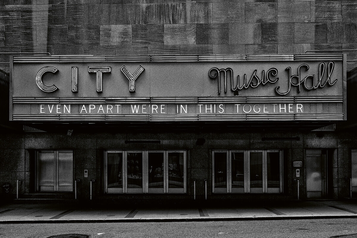 Radio City Music Hall, 04.2020<p>© Phil Penman</p>