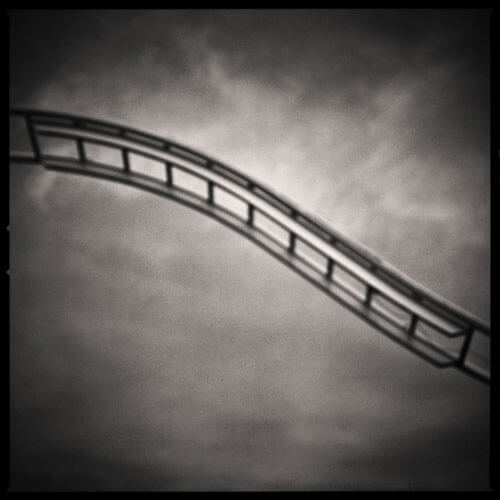 Up the Ladder Down, from the series Fairgrounds<p>© Sean Perry</p>