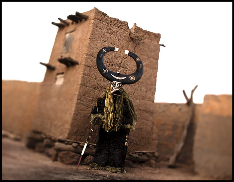 Bull Mask, Bwa region, Burkina Faso, West Africa<p>© Chris Rainier</p>