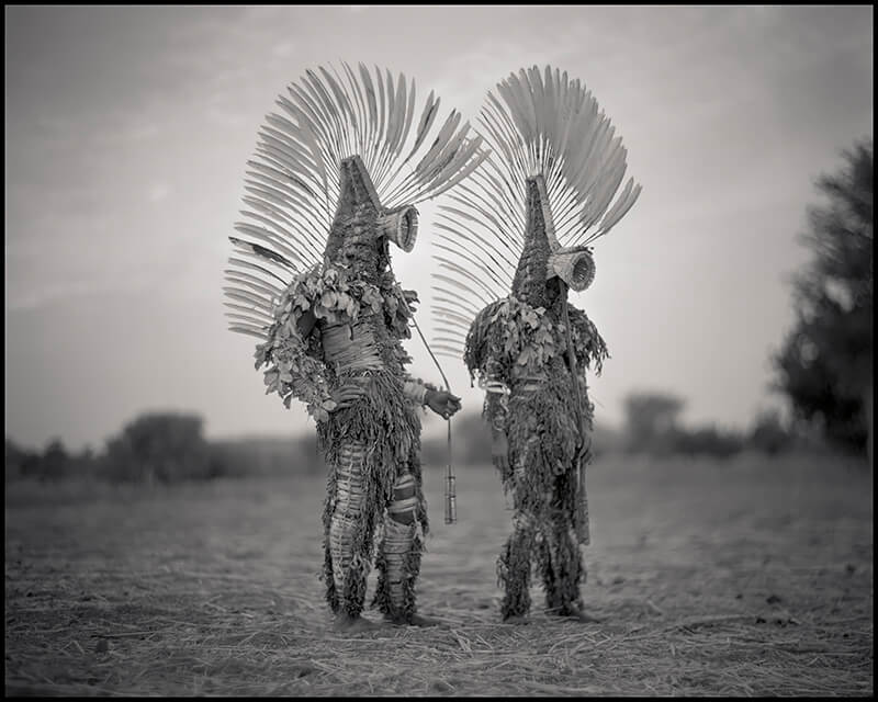 Do Leaf Masks, Bwa region, Burkina Faso, West Africa<p>© Chris Rainier</p>