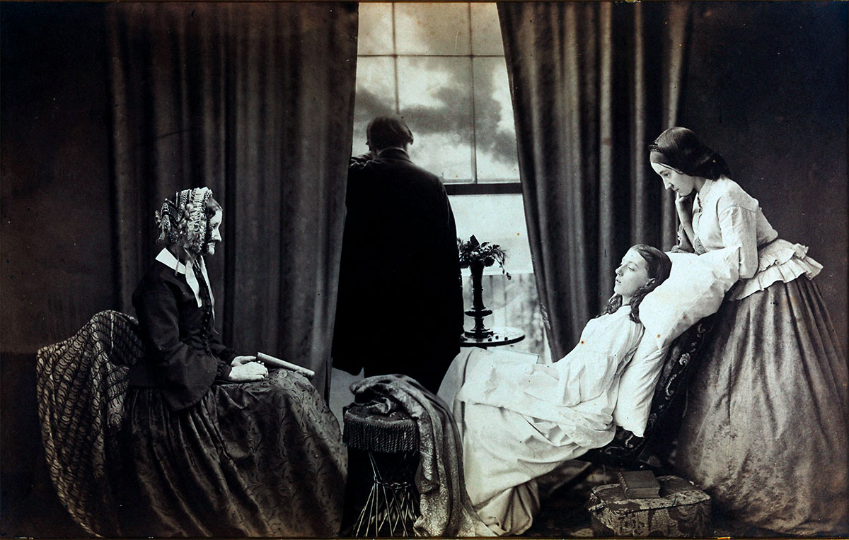 Fading Away, a combination print, 1858 - George Eastman House<p>© Henry Peach Robinson</p>