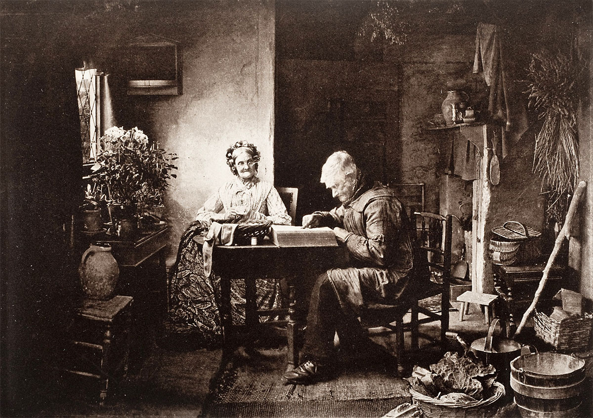 When Day’s Work Is Done, 1889-1891 - The Marjorie and Leonard Vernon Collection, gift of The Annenberg Foundation, acquired from Carol Vernon and Robe<p>© Henry Peach Robinson</p>