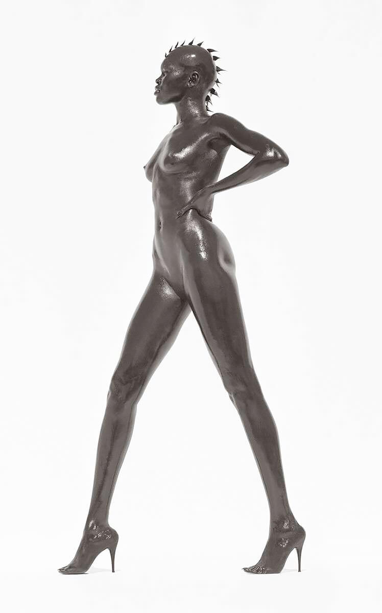 1998 alek wek LA los angeles MFA Collection nude<p>Courtesy Trunk Archive / © Herb Ritts</p>