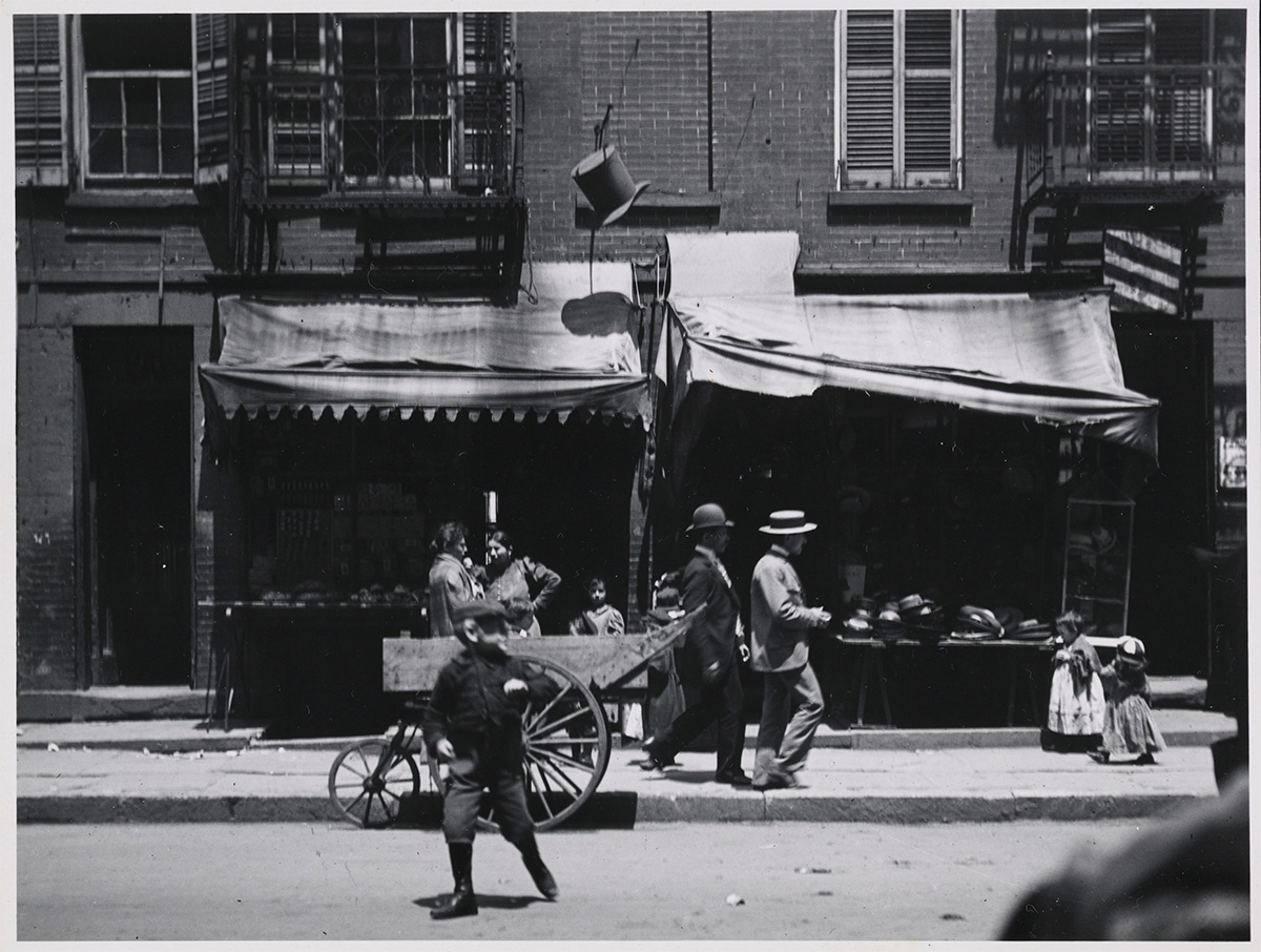 Bymiljø, New York<p>© Jacob Riis</p>